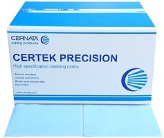 Cernata Certek Precision Wipes Blue 30x38cm Case of 400